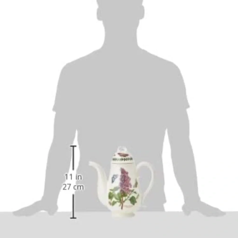 Portmeirion Botanic 2.75 Pt Coffee Pot NEW Garden Lilac